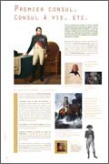 Panneau de l'exposition Napoleon 1er