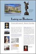 Panneau de l'exposition Beethoven