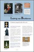 Panneau de l'exposition Beethoven