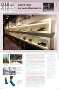 Panneau de l'exposition Courir - Course a pied