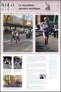 Panneau de l'exposition Courir - Course a pied