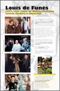 Panneau de l'exposition Louis de Funes