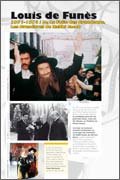 Panneau de l'exposition Louis de Funes