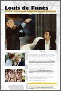 Panneau de l'exposition Louis de Funes