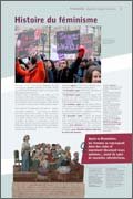 Panneau de l'exposition Feminisme