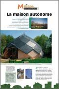 Panneau de l'exposition Maison ecologique