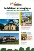 Panneau de l'exposition Maison ecologique