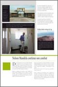 Panneau de l'exposition Nelson Mandela