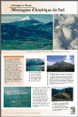 Panneau de l'exposition Montagnes et volcans