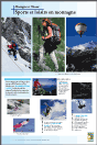 Panneau de l'exposition Montagnes et volcans