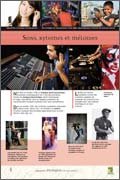 Panneau de l'exposition Musique, s'il vous plait