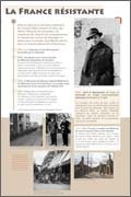 Panneau de l'exposition Seconde Guerre mondiale 1939-1945