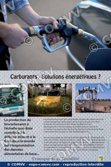 Panneau de l'exposition Transports et mobilité